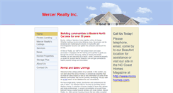 Desktop Screenshot of mercerrealtyinc.com